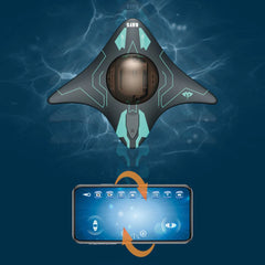 Mini WIFI RC Boat Six-Way Submarine Diving Real-Time Transmission Underwater Camera Wifi FPV Remote Control Boats Toy Kid Gifts