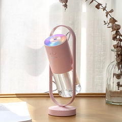 MistGlow™ Magic Shadow Night Light Humidifier | RGB Projection + Cool Mist