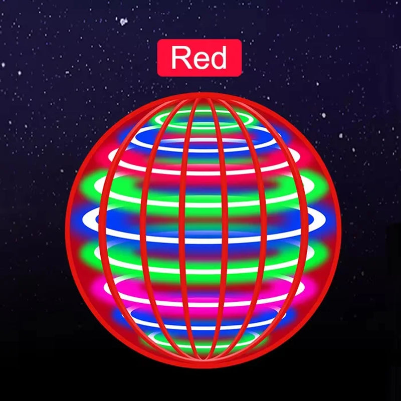 Flying Ball, Automatic Spinning Ball, LED Dazzling Lights, Floating Magic, Fan, UFO Flying Machine, Toy Gift, Game, Sports Ball
