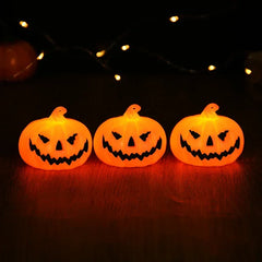 1/3Pcs Halloween Pumpkin LED Light Halloween Party Home Indoor Decoration Supplies Halloween Decoration Kids Favors Cute Gift
