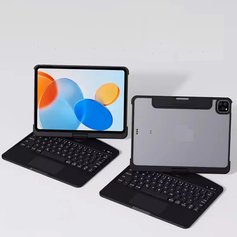 Case for Ipad Case with Trackpad 7/8/9Th Generation 10.2 Inch 9.7/10.9 Acrylic Transparent Wireless Keyboard Drawer Pen Slot