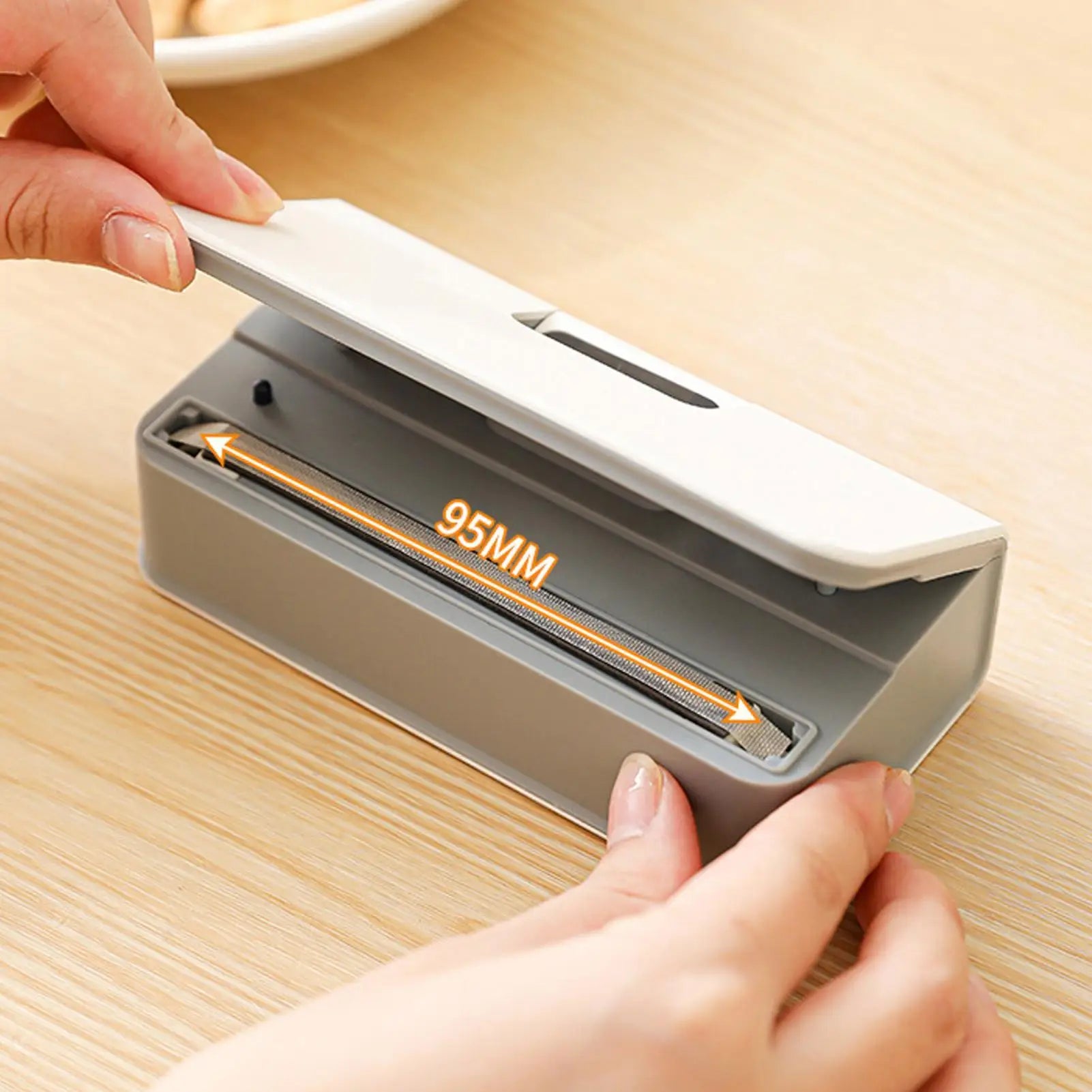 Magnetic Bag Sealing Machine 6-Levels Magnetic Food Resealer Tool Portable Food Sealing Machine for Snack Chips Sandwich Kitchen