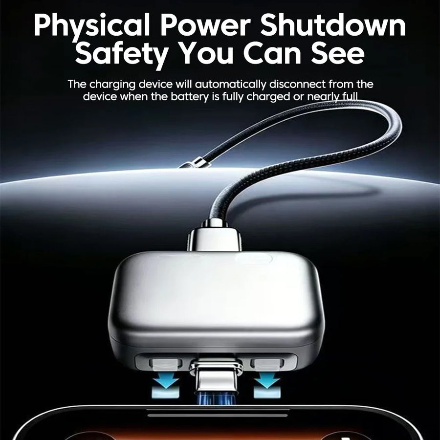 140W Smart Full Charge Separator Type-C Charging Adapter Overcharge Protection Auto Power-Off for Type-C Devices