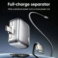 140W Smart Full Charge Separator Type-C Charging Adapter Overcharge Protection Auto Power-Off for Type-C Devices