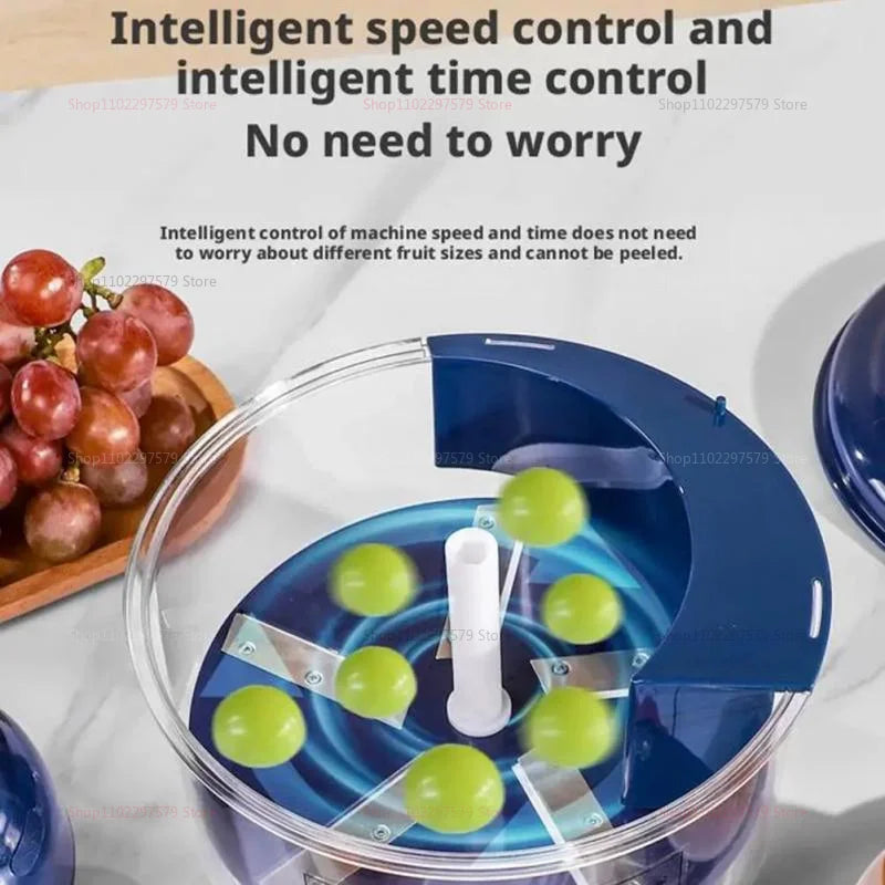 Electric Fruit Peeler | Automatic Grape, Cherry Tomato & Small Fruit Peeling Machine