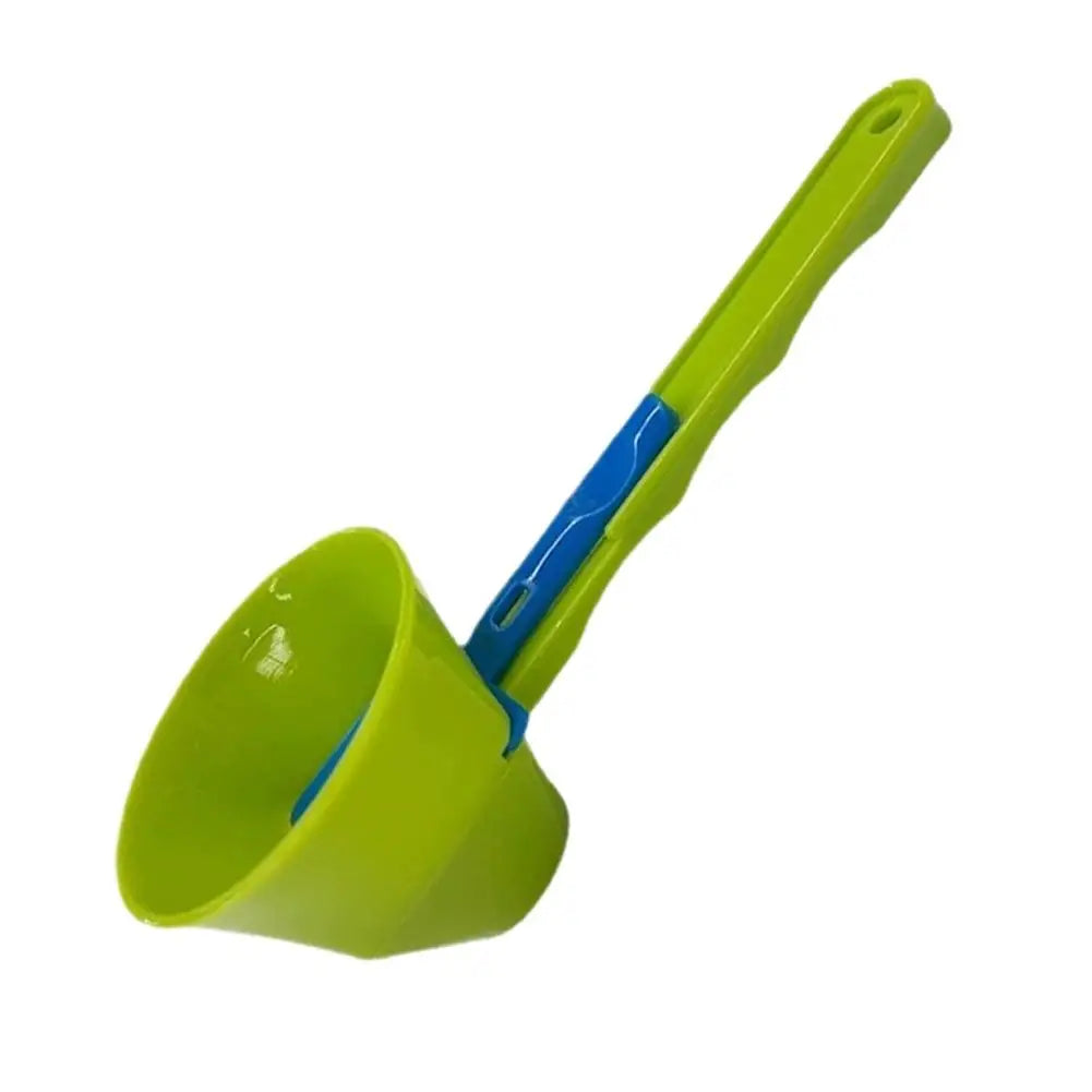 Mess-Free Protein Powder Scoop | Sliding Funnel Scoop, Leak-Proof Dispenser