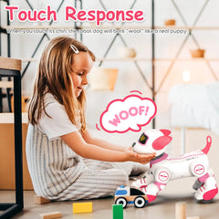 Intelligent Robot Dog Remote Control Electronic Sing Dance Follow Smart Interactive Stunt Music Toy Programmable Puppy Kid Gift