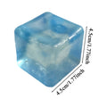 Maltose Cube Stress Squeeze Toy D Ecompression Small Ice Cubes anti Stress Slow Rebound Polar Light Colorful Squeeze TPR Block