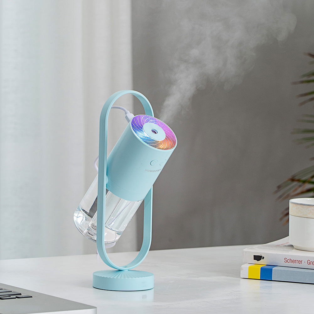 MistGlow™ Magic Shadow Night Light Humidifier | RGB Projection + Cool Mist