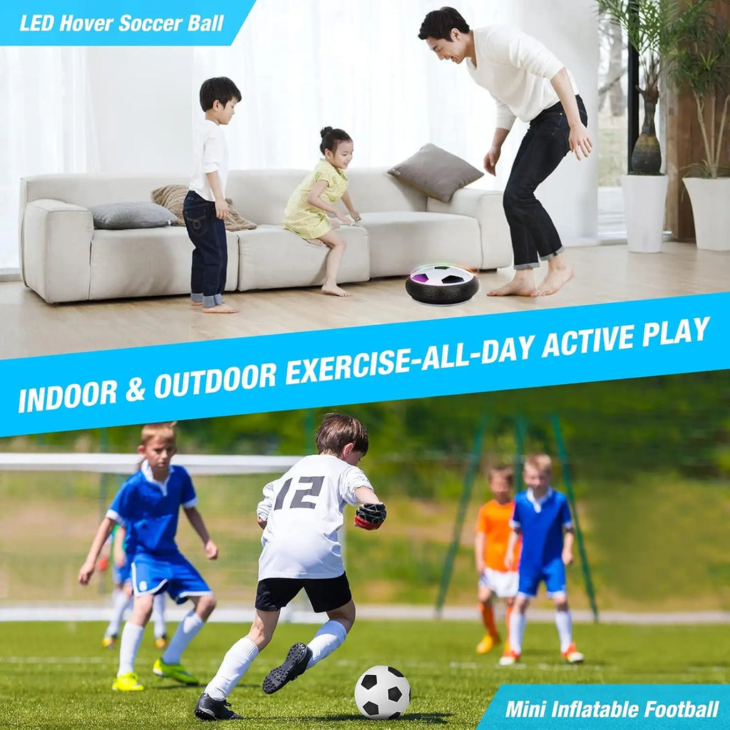 Suspension Football Electric Children'S Toys Parent-Child Interaction Boys and Girls Indoor Sports Ball Toys Air Cushion Soccer