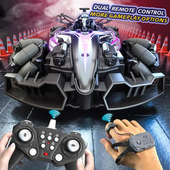 2.4Ghz Remote Control Drift Car with Spray Music Light High Speed Four-Wheels Drive Electric Racing Car RC Stunt Vehicle