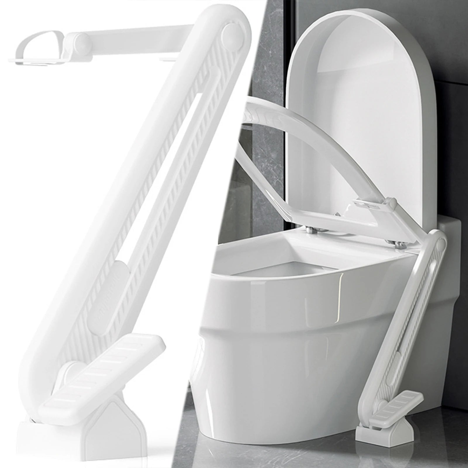 Portable Foot Pedal Toilet Seats Lid Lifter Anti-Dirty Foot-Operated Toilet Seat Lid Holder Device Tool Bathroom Accessories